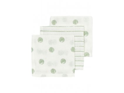 457074 meyco monddoekjes 3 pack dot stripe soft green 800x800