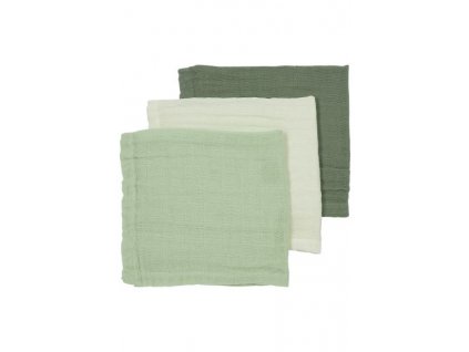 3ab29a0dbe09dfb68ca148bb05ce360451652165 490362 meyco 3 pack monddoekjes pre washed uni offwhite soft green forestgreen 600x600