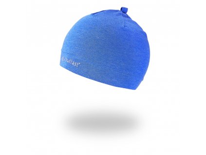 Čepice tenká Outlast® - modrý melír Velikost: 6 | 54-57 cm