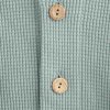 Kojenecký kabátek na knoflíky New Baby Luxury clothing Laura šedý 56 (0-3m)