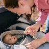 Inglesina Fusak Newborn Winter Muff Stone Grey