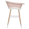 29165 sada vanicky sense pale pink a stojanu sense whitekoupaci sada detska vanicka sense a dreveny stojan