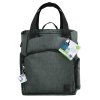 30460 15 batoh prebalovaci taska bambinomio grey butterfly bloom tmave sedy melanze svetle modry cerveny s priveskem s motylky