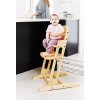 Baby Dan Dřevěná rostoucí jídelní židlička BabyDan DanChair Natur