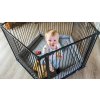 31624 15 pentagon combifit univerzalni ohradka babydan combifit cerna pro deti pejsky stenata a kotata