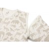 Spací pytel 2v1 70cm Animals Nougat