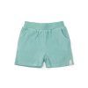 Tričko a kraťasy Seashells / Stripes Surf Blue vel. 86/92