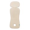 Prodyšná podložka do autosedačky Breeze sk. 2/3, Sand Shell