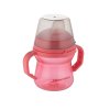 canpol babies hrnecek se silikonovym pitkem firstcup 150ml ruzovy