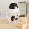 canpol babies hrnecek nevylevaci se slamkou a zavazim babiesboo270ml panda