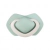 B - Canpol babies set symetrických silikonových dudlíků 6-18m PURE COLOR zelený