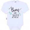 Body s potiskem New Baby Born in 2022 56 (0-3m)