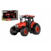 Traktor Zetor plast 9x14cm na setrvačník na bat. se světlem se zvukem v krabici 18x12x10,5cm