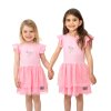 ESITO Šaty pro holčičky Lada - 110 / růžová