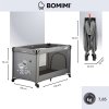 Bomimi MONDO postýlka giraffe&bear, anthracite, tm-s