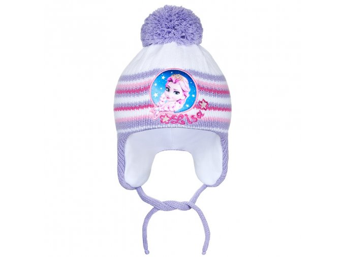Zimná detská čiapočka New Baby Lisa fialová