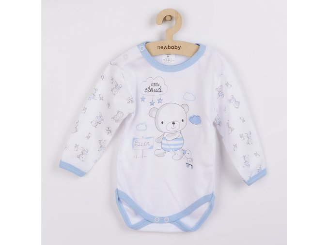 Dojčenské body New Baby Bears modré