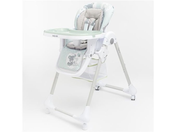 Jedálenská stolička Baby Mix Infant green