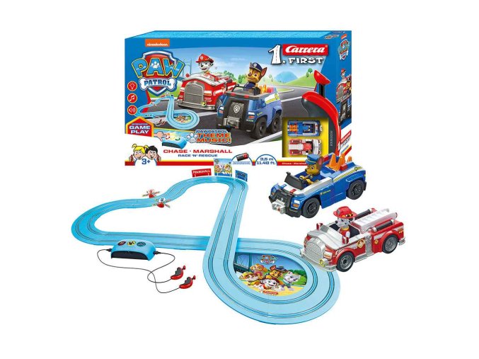 Autodráha Carrera First Paw Patrol Race 'N' Rescue 3,5 m