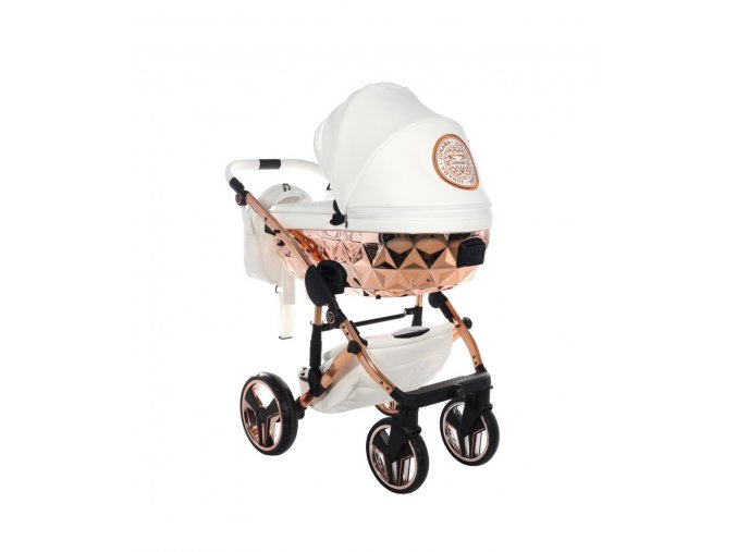 Junama Hand Craft 09 White/Copper V3 2023 + Zľava až do-100€-napíšte nám + možnosť vybrať Darček  Iba u nás Náhradný kočík pri reklamácii / ku kočíku zľava-20% na ostatný tovar až 2 roky