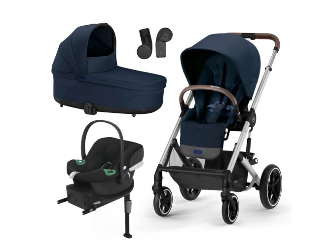 Akcia 5v1 CYBEX BALIOS S LUX + VANIČKA COT S LUX SET 2024 Gold + Aton B2 i-size + Isofix základňa  Iba u nás Náhradný kočík pri reklamácii / ku kočíku zľava-20% na ostatný tovar až 2 roky