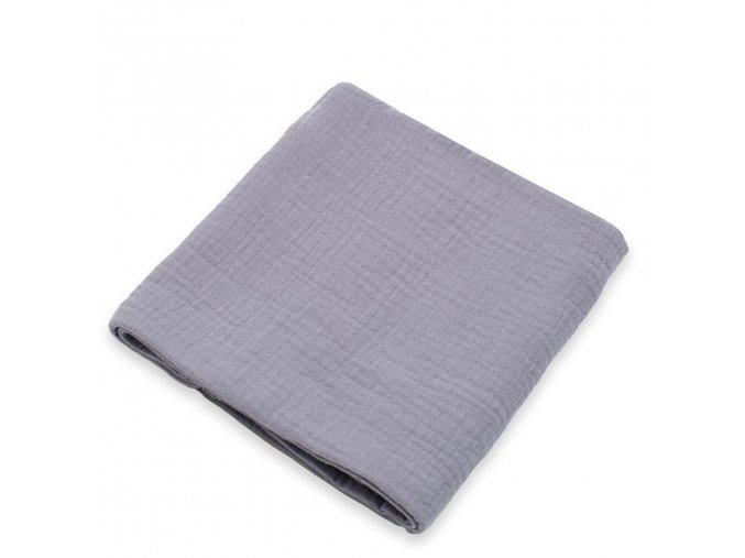 Mušelínová deka New Baby grey