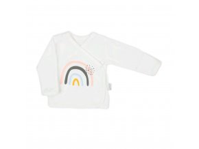 Dojčenská bavlněná košilka Nicol Rainbow