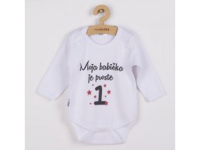 Body s potlačou New Baby Moja babička je proste jednotka