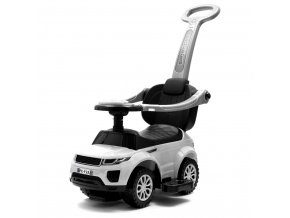 Detské hrajúce vozítko 3v1 Baby Mix biele