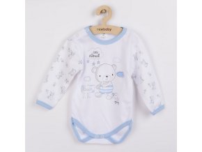 Dojčenské body New Baby Bears modré