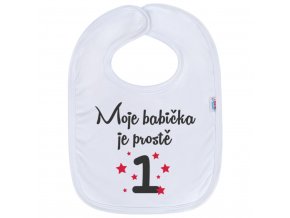 Detský podbradník New Baby Moje babička je prostě 1