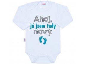 Body s potlačou New Baby Ahoj, já jsem tady nový.