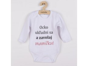 Body s potlačou New Baby a zavolaj MAMIČKU!