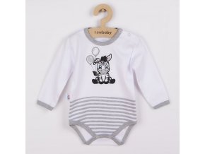 Dojčenské bavlnené body New Baby Zebra exclusive