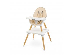 Jedálenská stolička CARETERO TUVA beige