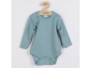 Dojčenské body New Baby Classic II blankytne modrá