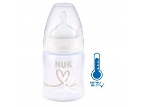 Dojčenská fľaša NUK First Choice Temperature Control 150 ml white