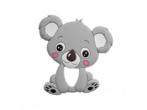 Detské silikónové hryzátko Akuku Koala