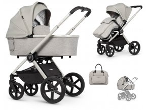 eng pl VENICCI TINUM UPLINE 2in1 pushchair with carrycot Moonstone 5183 14