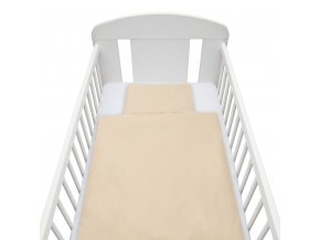 2-dielne posteľné obliečky New Baby Colours 90/120 cm piesková
