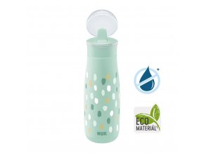 Detská fľaša NUK Mini-Me Flip 450 ml (12+ m.) green