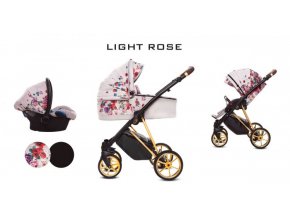 Baby Active - Musse Light Rose 2023 + ZĽAVA AŽ DO VÝŠKY-100 EUR-NAPÍŠTE NÁM + VÝBAVA ZDARMA  Iba u nás Náhradný kočík pri reklamácii / ku kočíku zľava-20% na ostatný tovar až 2 roky