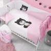 3-dielne posteľné obliečky Belisima LILO & LU 90/120 ružová