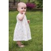 Dojčenské mušelínové šaty New Baby Zoe