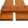 Detské drevené pieskovisko s poklopom a lavičkami Baby Mix 120x120 cm