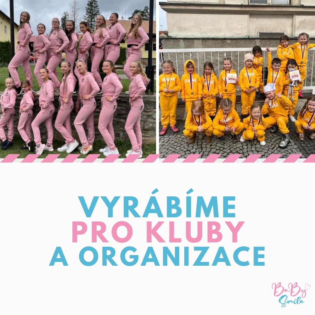 Šijeme pro kluby a sportovní organizace