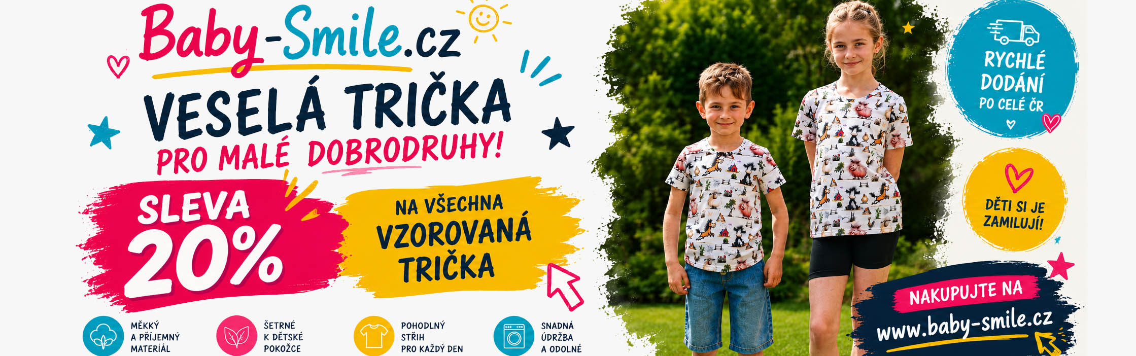 Trička 20%