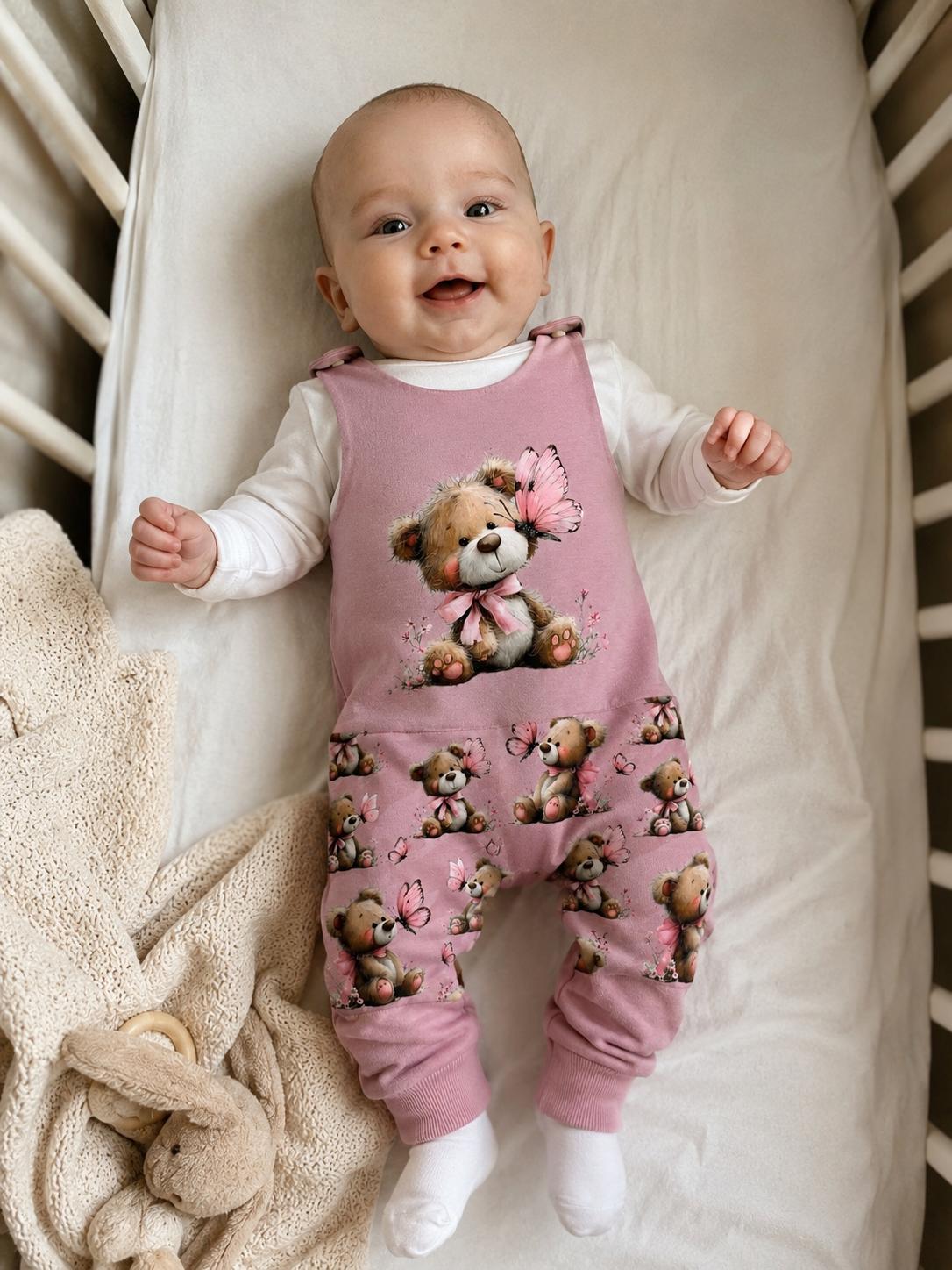 Dětské bavlněné lacláčky s motivem auta Baby-Smile