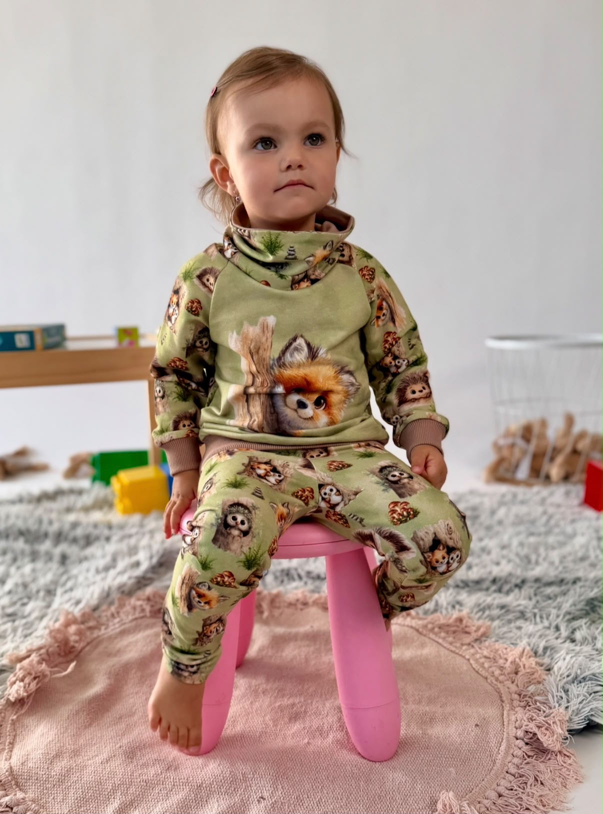 Dětské vzorované legíny Baby-Smile