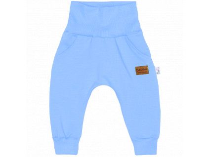 Tepláčky Baggy Basic - světle modré (Velikost 98)